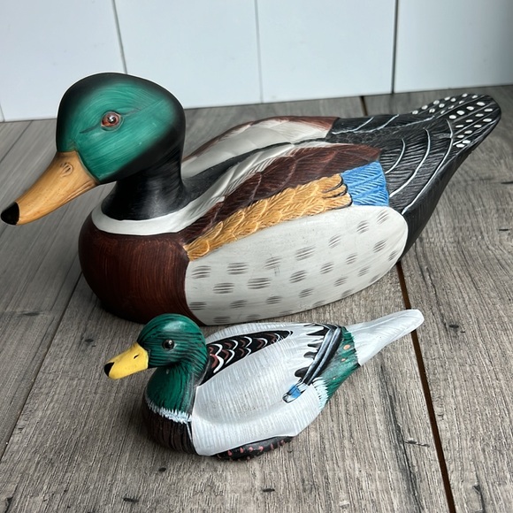 Mallard Ducks Porcelain Decor - Picture 2 of 8
